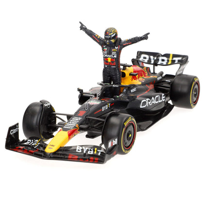 Red Bull F1 2023 metal Max Verstappen car Nerdscape
