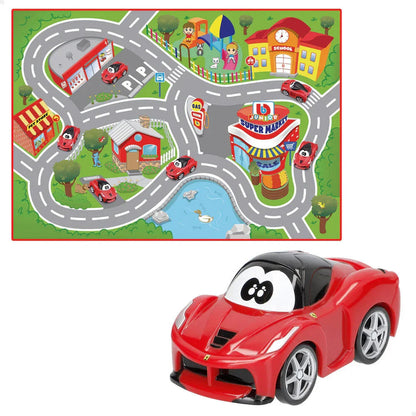 Circuit + Ferrari car Nerdscape