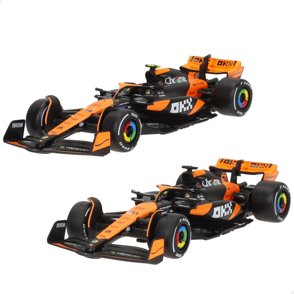 Mclaren MCL38 F1 2024 metal pack 2 cars Nerdscape