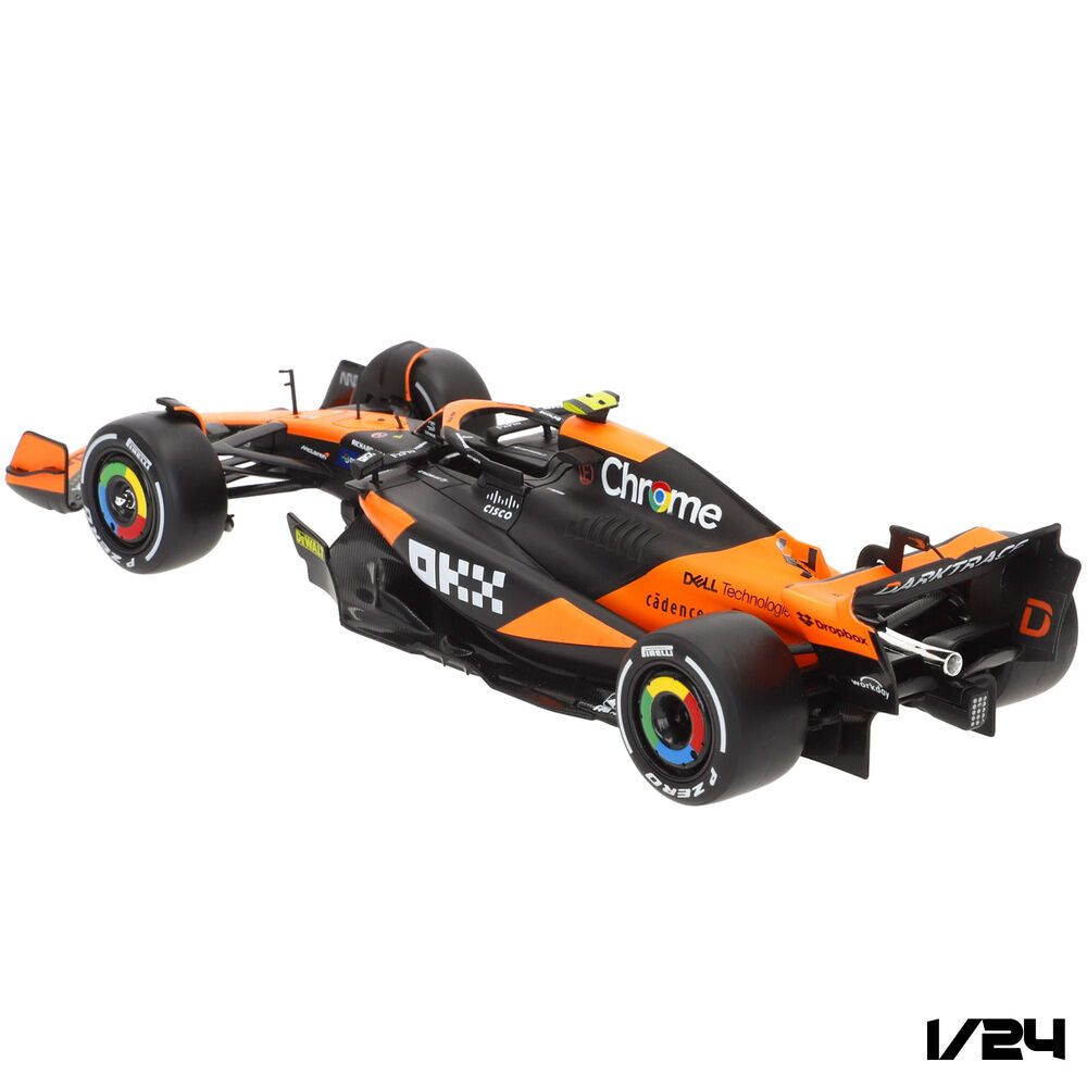 Mclaren Norris MCL38 F1 metal car Nerdscape
