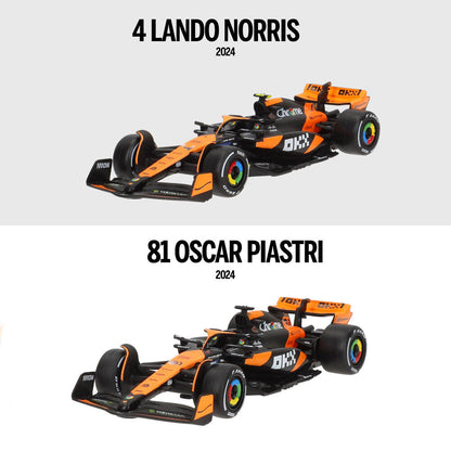 Mclaren MCL38 F1 2024 metal pack 2 cars Nerdscape