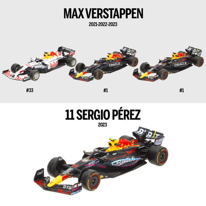 F1 Red Bull metal pack 4 cars Nerdscape