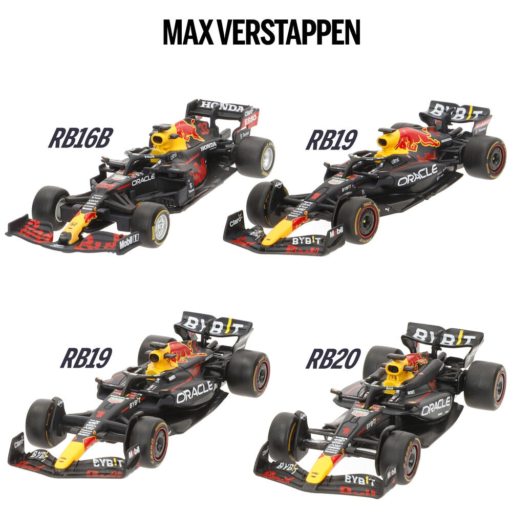 F1 Red Bull Championships metal pack 4 cars Nerdscape