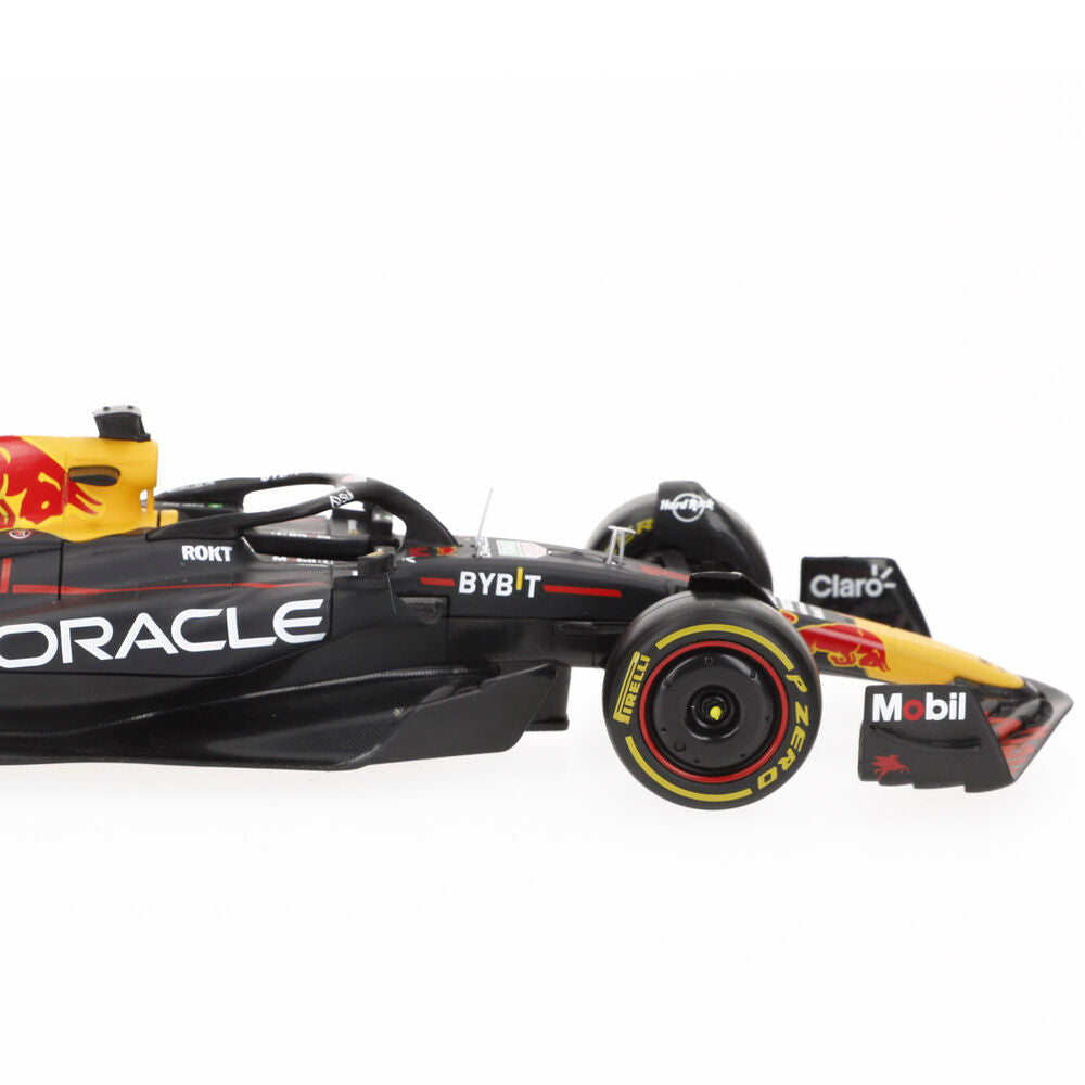 Red Bull F1 2023 metal Max Verstappen car Nerdscape