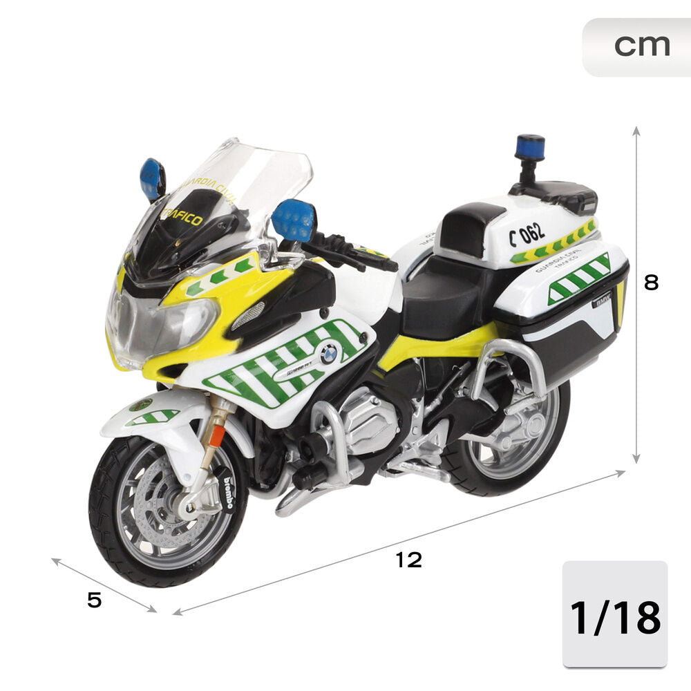 BMW R 1200 metal Civil Guard motorcycle Nerdscape