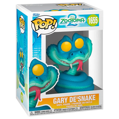 Funko Pop! Disney Zootopia 2 Gary De'Snake - Figura da Collezione Vinyl Nerdscape