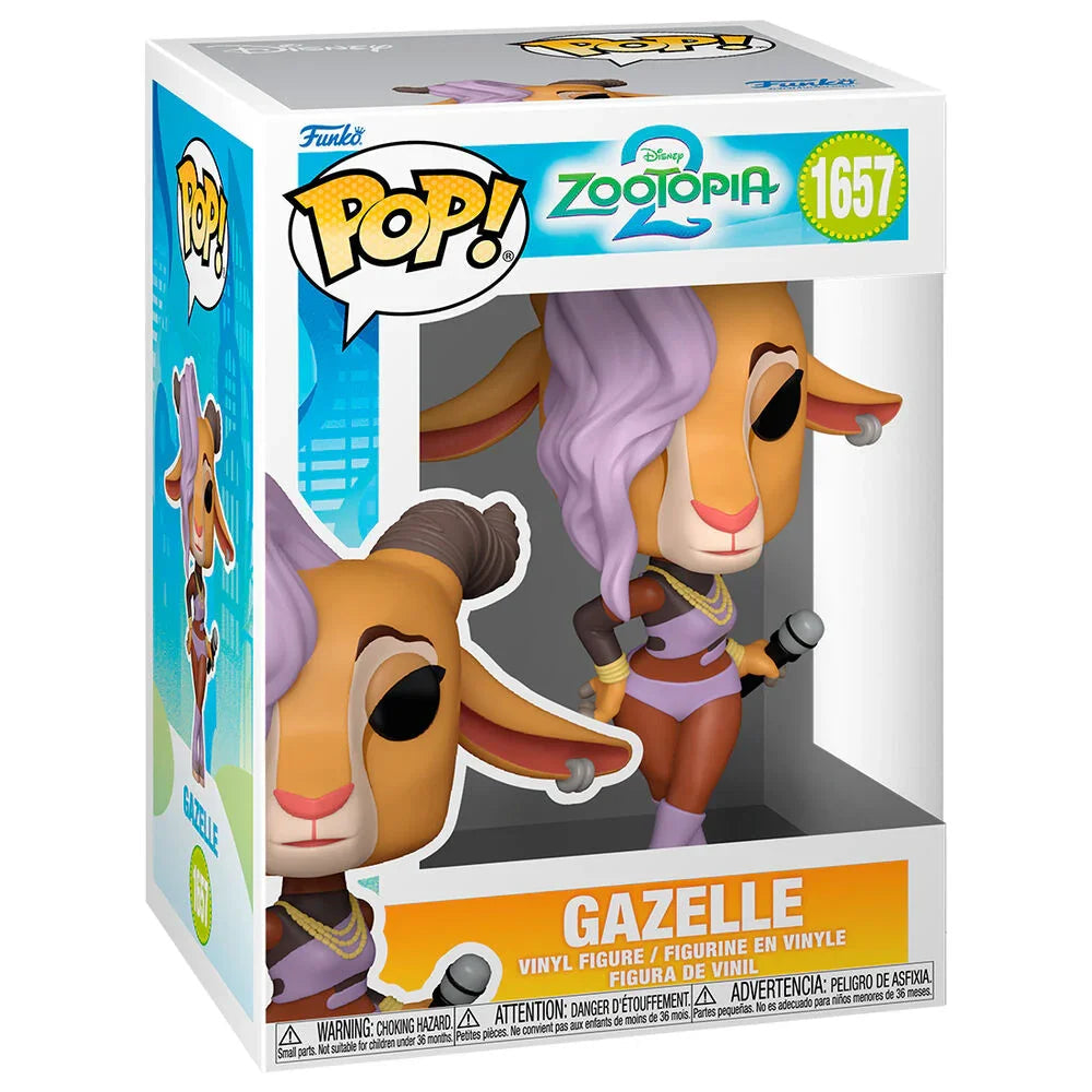 Funko Pop! Disney Zootopia Gazelle - Figura da Collezione Vinyl Nerdscape