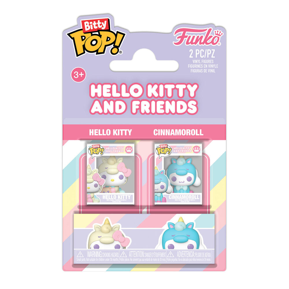 Funko Pop! Nerdscape Bitty POP! Pack 2 - Figura da Collezione Vinyl Nerdscape