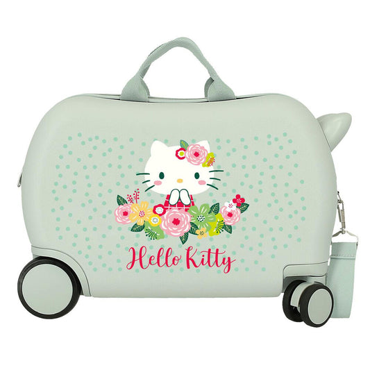 Hello Kitty Floral ABS trolley suitcase 45cm Nerdscape