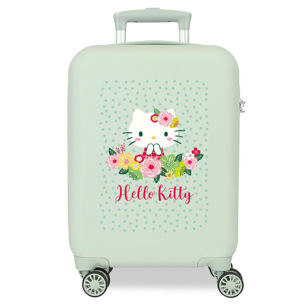 Hello Kitty Floral ABS trolley suitcase 50cm Nerdscape