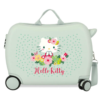 Hello Kitty Floral ABS trolley suitcase 50cm Nerdscape