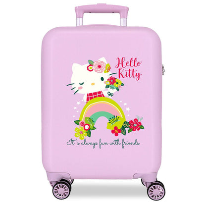 Hello Kitty Always Fun With Friends ABS trolley suitcase 50cm Nerdscape
