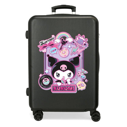 Hello Kitty Kuromi Wonder Expandable ABS trolley suitcase 65cm Nerdscape