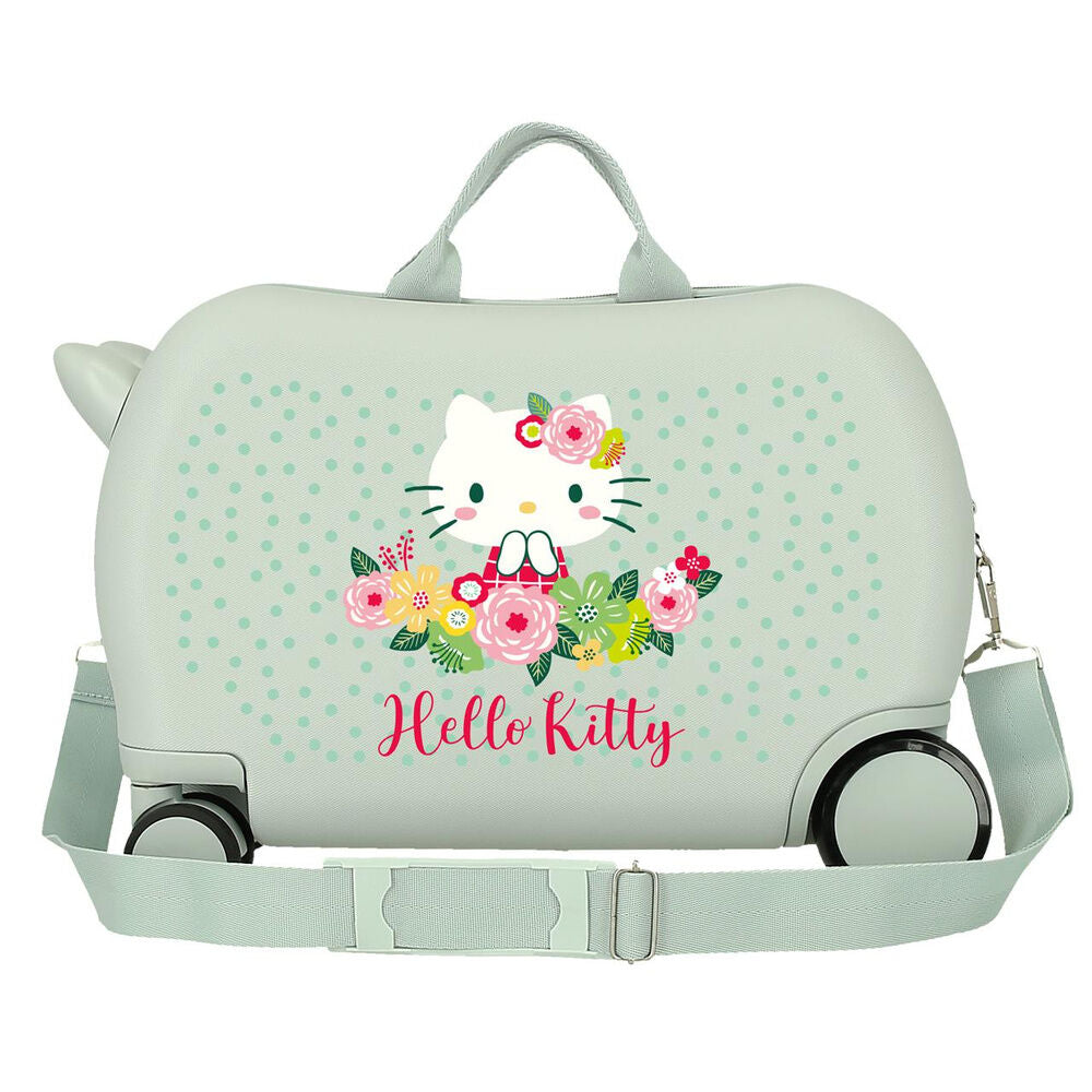Hello Kitty Floral ABS trolley suitcase 45cm Nerdscape