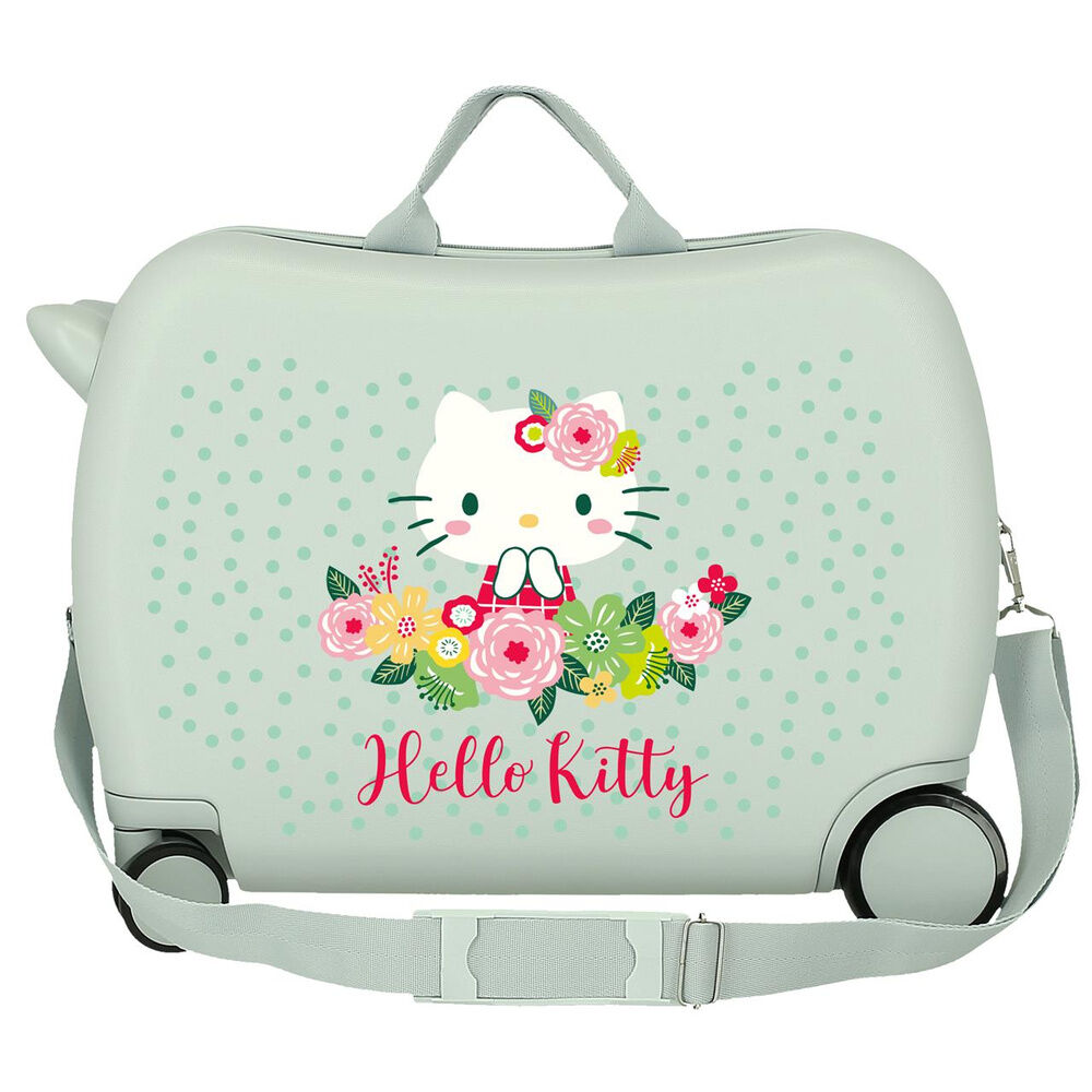 Hello Kitty Floral ABS trolley suitcase 50cm Nerdscape