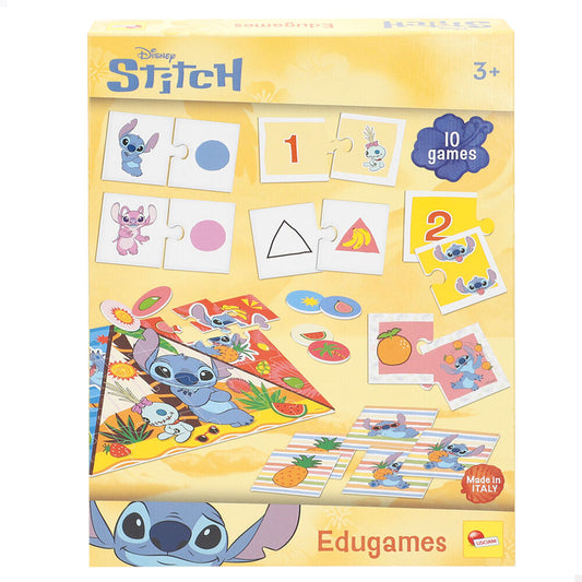 Jeu éducatif Disney Stitch 10 en 1