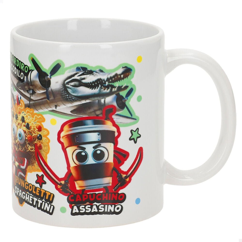 Italian Brainrot mug 325ml - Nerdscape