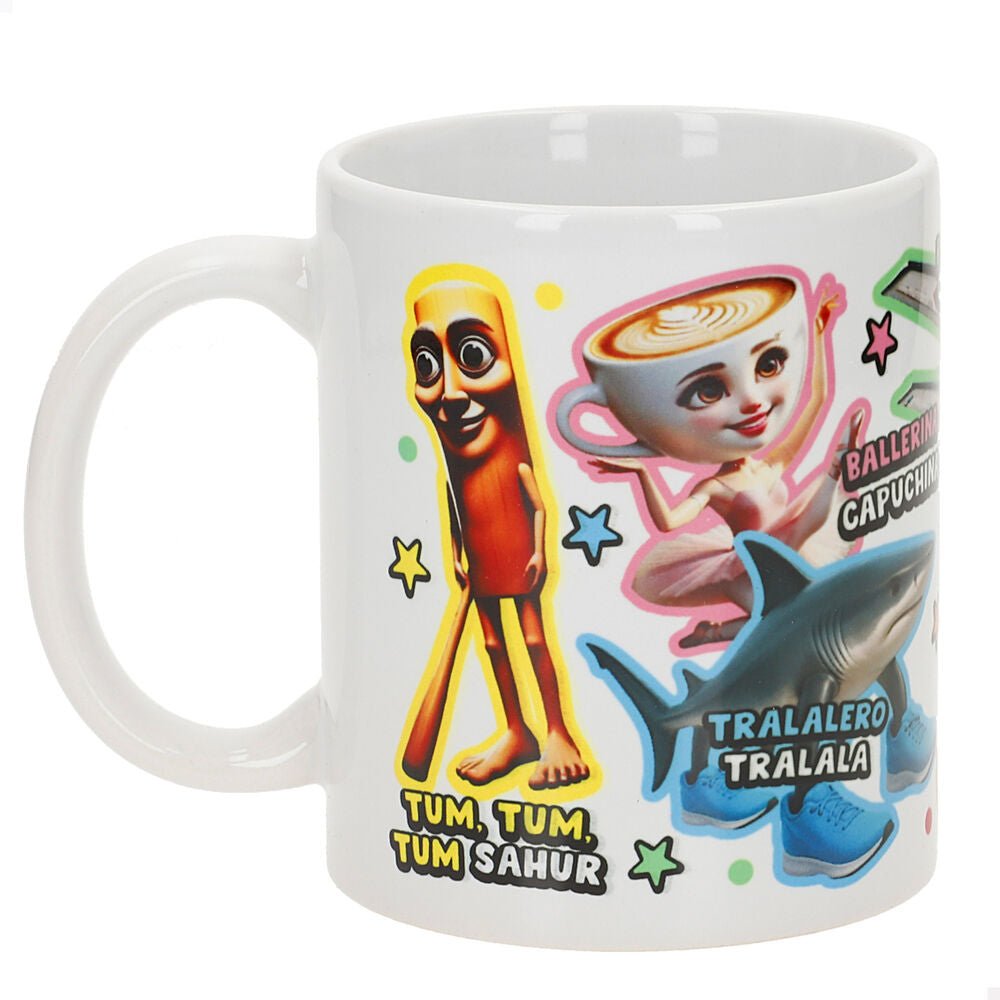 Italian Brainrot mug 325ml - Nerdscape