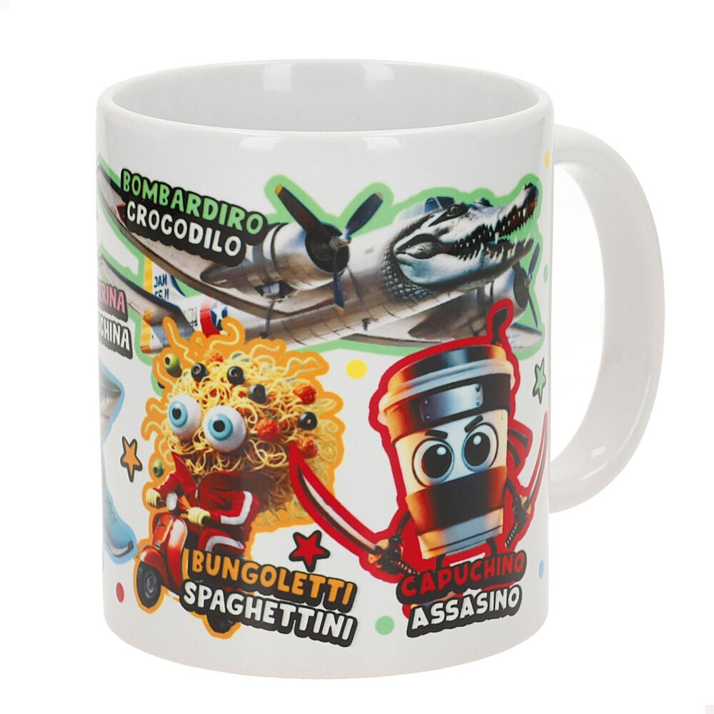 Italian Brainrot mug 325ml - Nerdscape