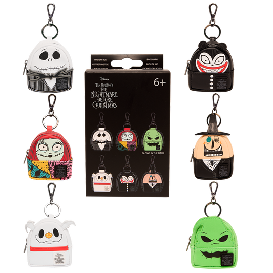 Loungefly Disney The Nightmare Before Christmas mini backpack keychain mystery box Nerdscape