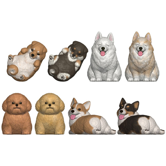Mocchiri Kororin Dogs assorted figures