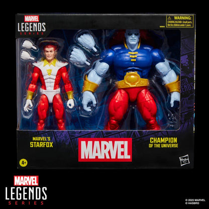 Hasbro Marvel Legends Starfox e Champion of the Universe - Figura da Collezione - Nerdscape Nerdscape