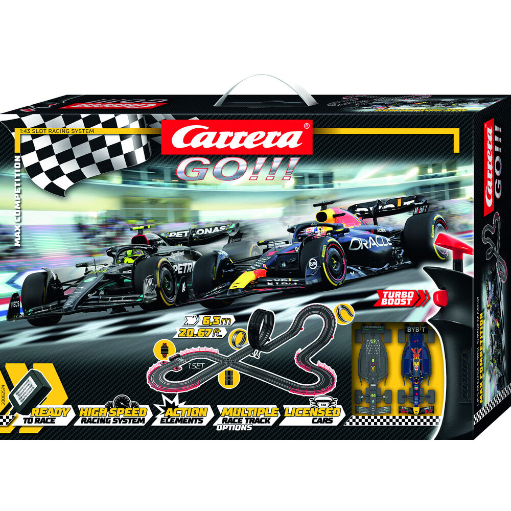 Carrera GO!!! Max Competition Racing circuit Nerdscape