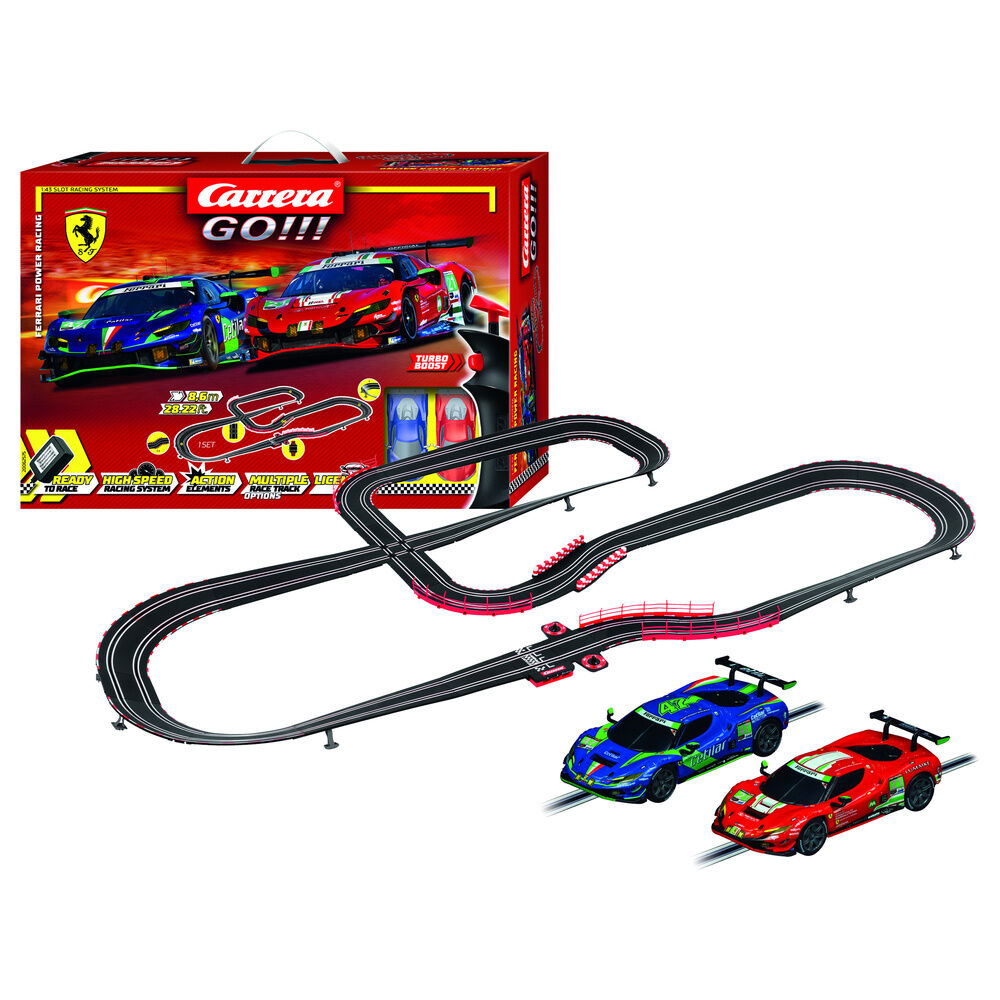 Carrera GO!!! Ferrari Power Racing - Racing circuit Nerdscape