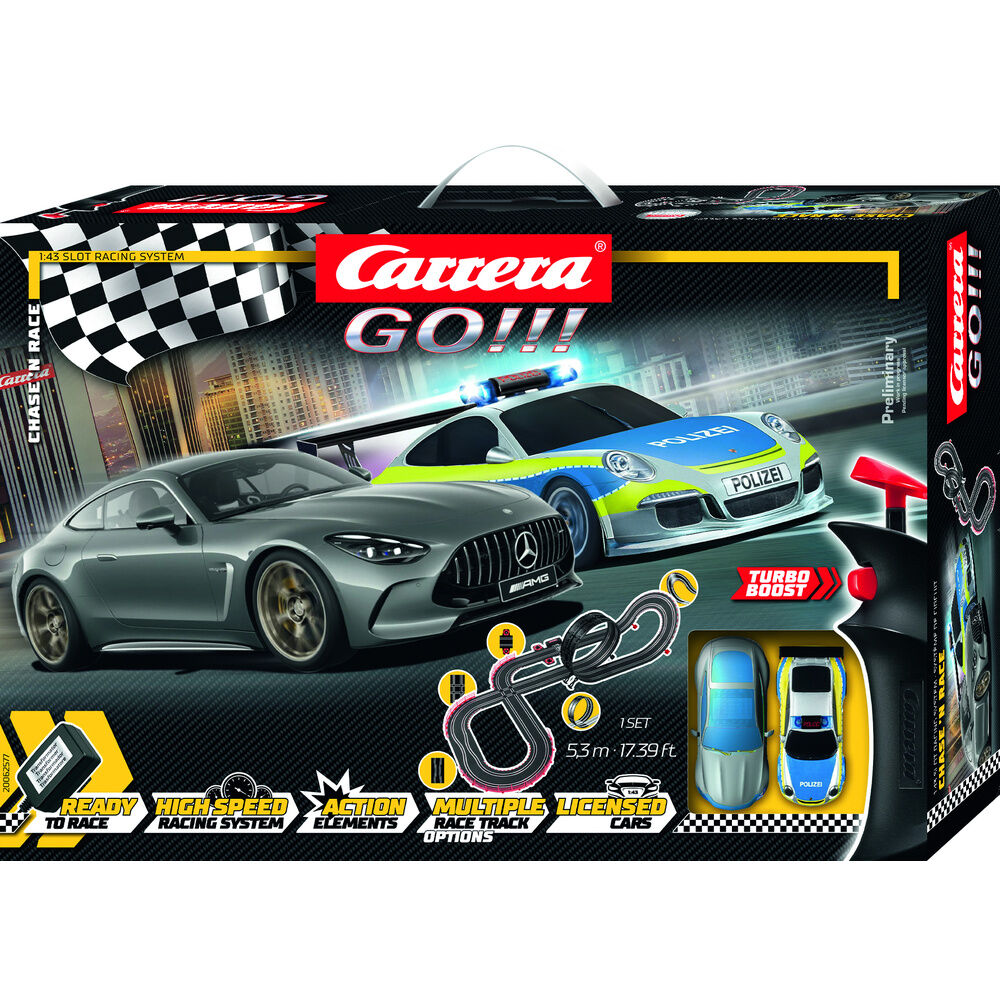 Carrera GO!!! Chase 'n Race Racing circuit Nerdscape