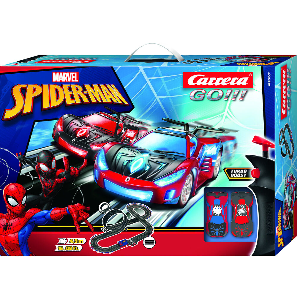 Carrera GO!!! Marvel Spiderman Racing circuit Nerdscape