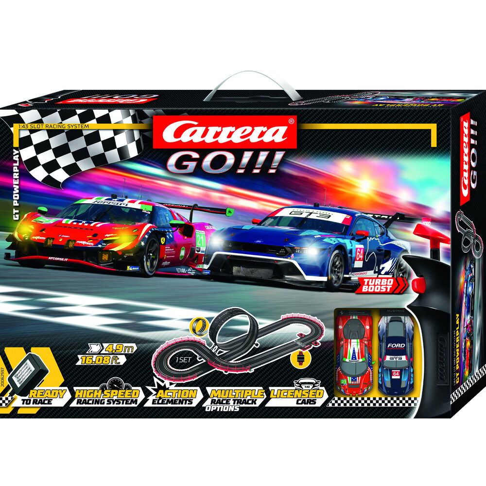 Carrera GO!!! GT Powerplay Racing circuit Nerdscape