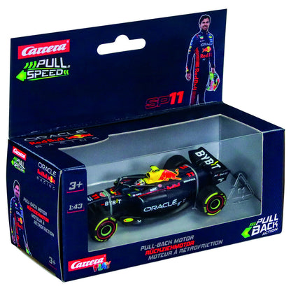 F1 S. Perez Red Bull pull back car Nerdscape