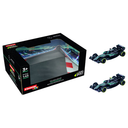 F1 Mercedes AMG Petronas Twinpack pack 2 cars pull back Nerdscape