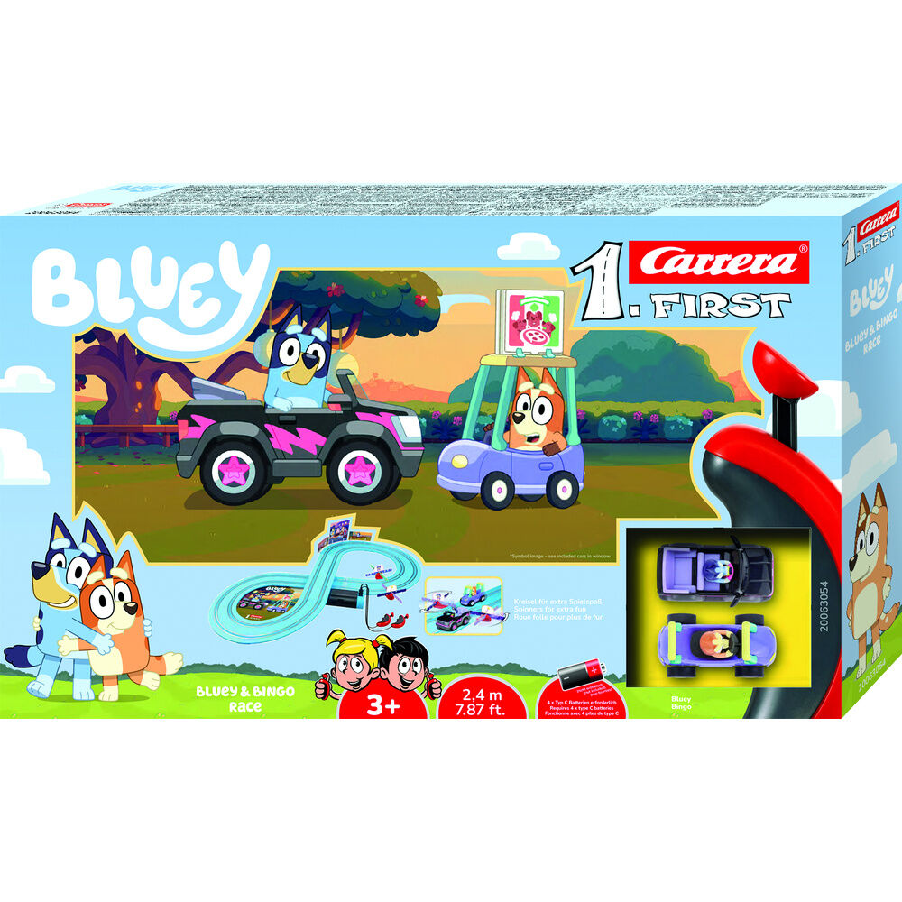 Bluey - Bluey & Bingo Racing circuit Nerdscape