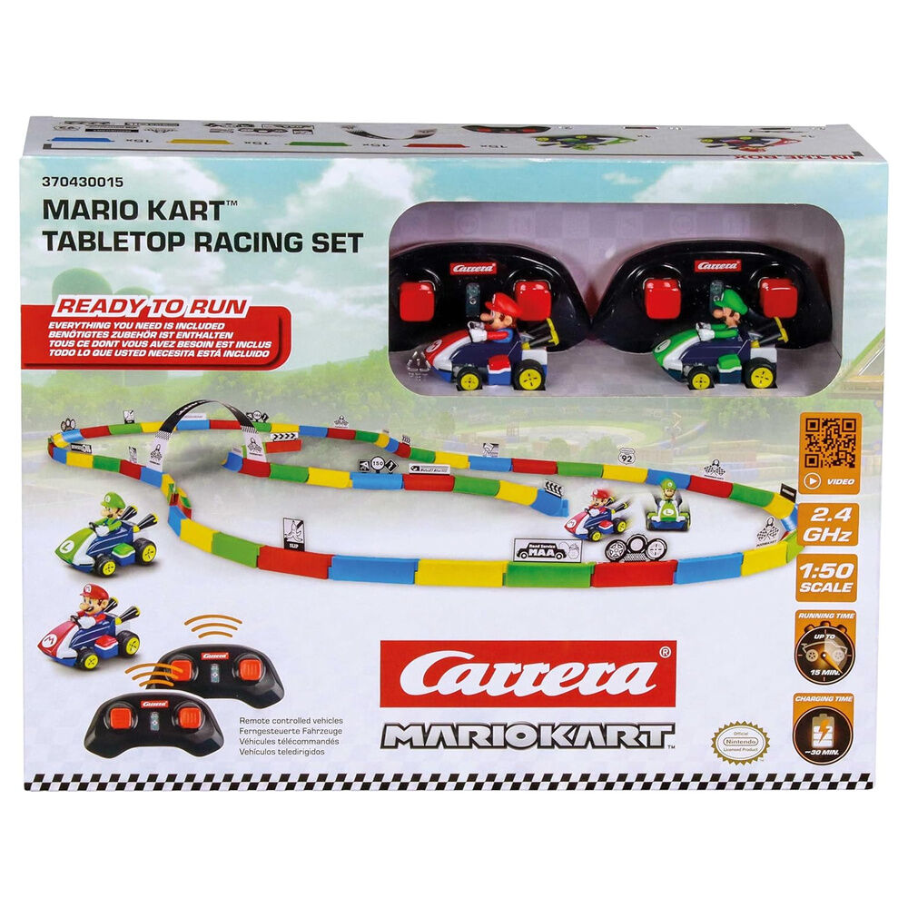 Mario Kart Mario & Luigi Mini Radio Control set + track Nerdscape