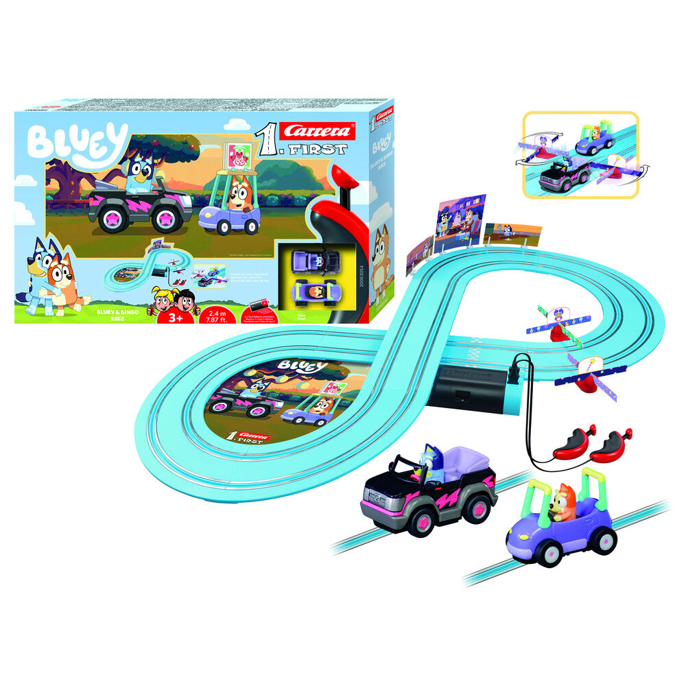 Bluey - Bluey & Bingo Racing circuit Nerdscape