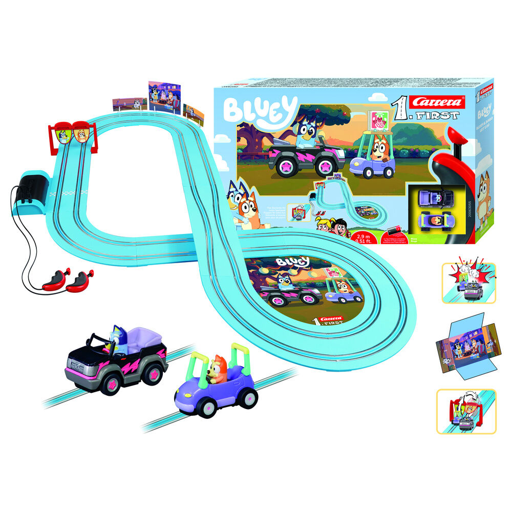 Bluey - Bluey & Bingo Let's Racing circuit Nerdscape