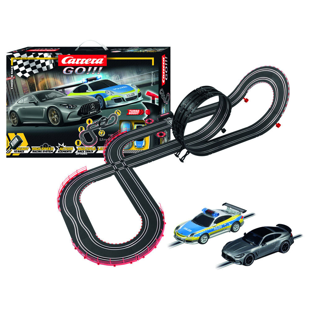 Carrera GO!!! Chase 'n Race Racing circuit Nerdscape
