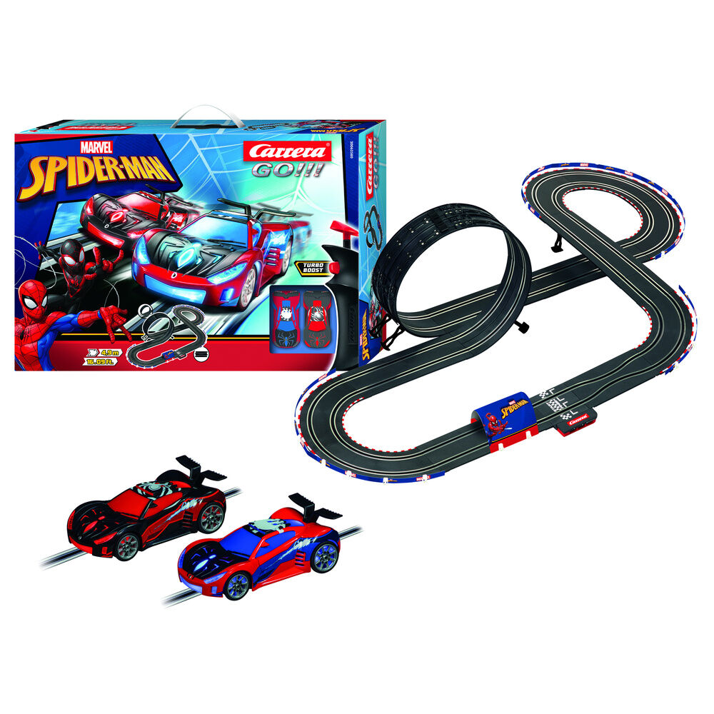 Carrera GO!!! Marvel Spiderman Racing circuit Nerdscape