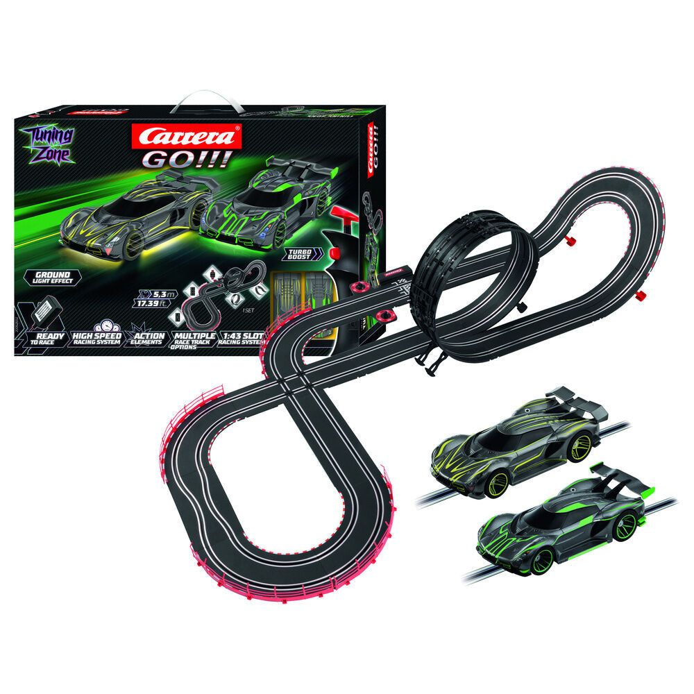 Carrera GO!!! Tuning Zone Racing circuit Nerdscape