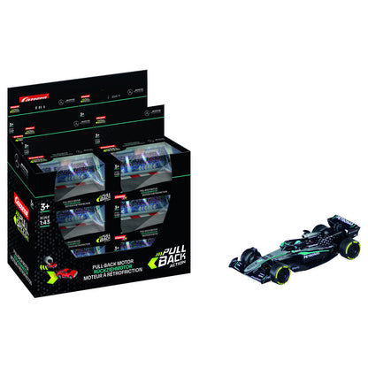 F1 Mercedes AMG W16 E Performance G. Russel pull back car Nerdscape