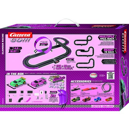 Carrera GO!!! Glamour Racing - Racing circuit Nerdscape