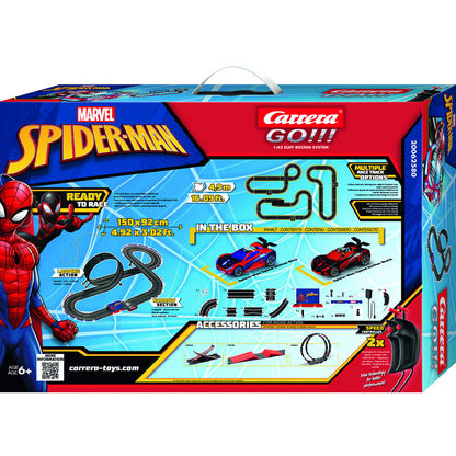Carrera GO!!! Marvel Spiderman Racing circuit Nerdscape