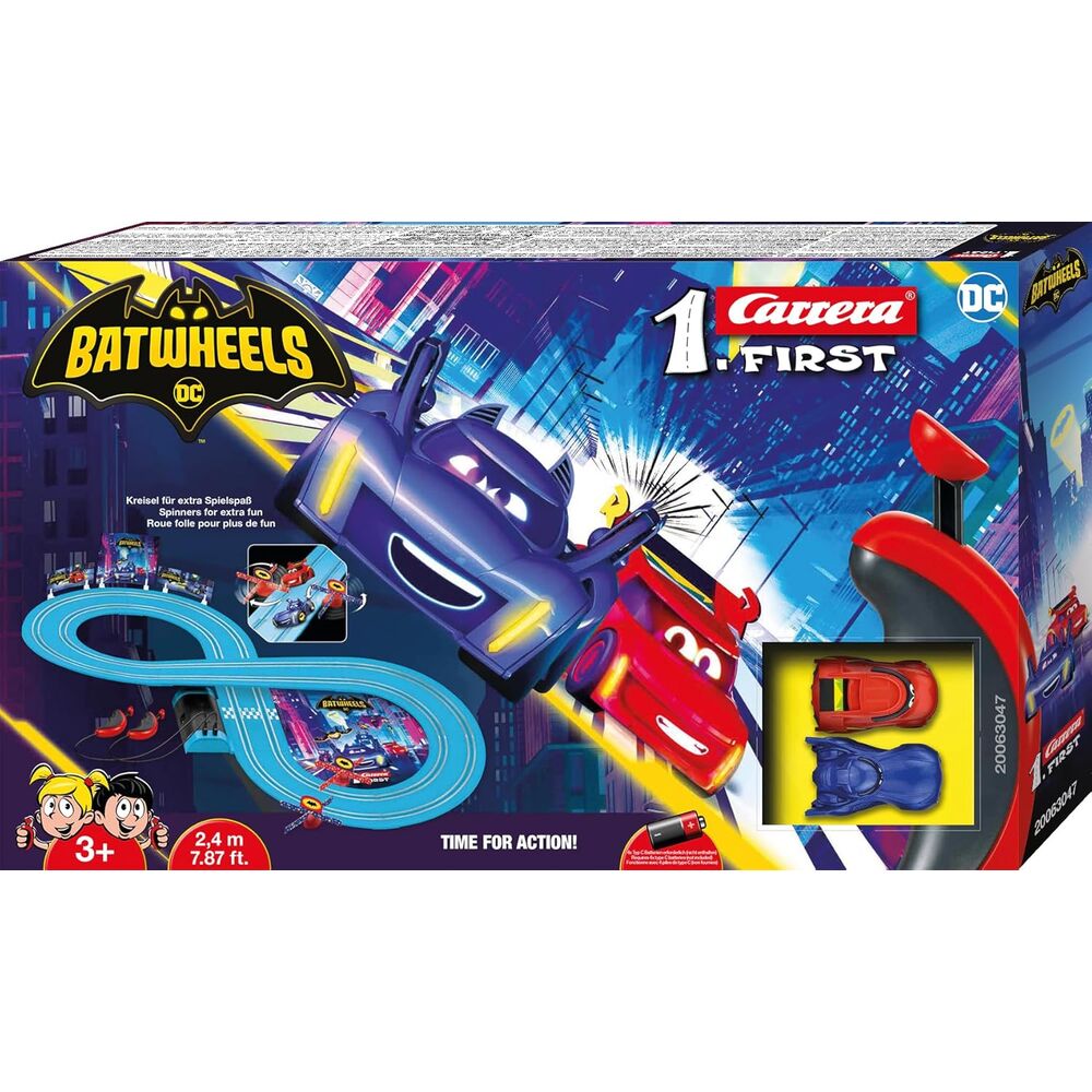 DC Comics Batwheels Ready to Roll Racing circuit Nerdscape