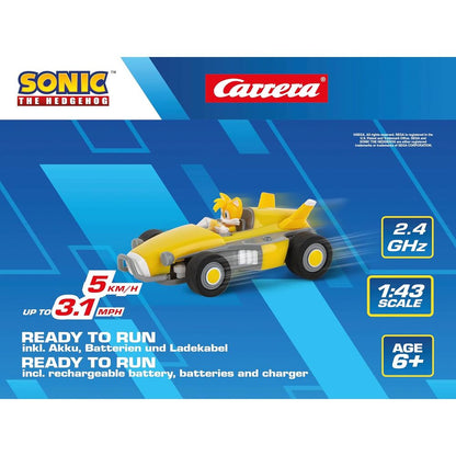 Sonic the Hedgehog Racing RC Team Tails radio control car Nerdscape