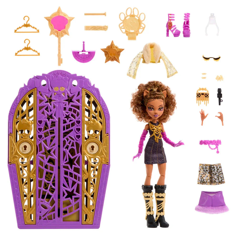 Monster High Skulltimate Secrets Hauntlywood Mysteries Clawdeen doll Nerdscape