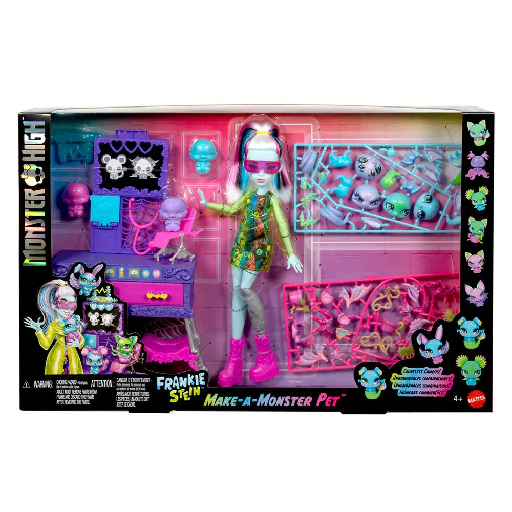Monster High Frankie Stein + Laboratory doll Nerdscape