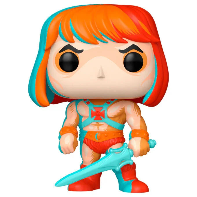 Funko Pop! Masters of the Universe He-Man - Figura da Collezione Vinyl Nerdscape