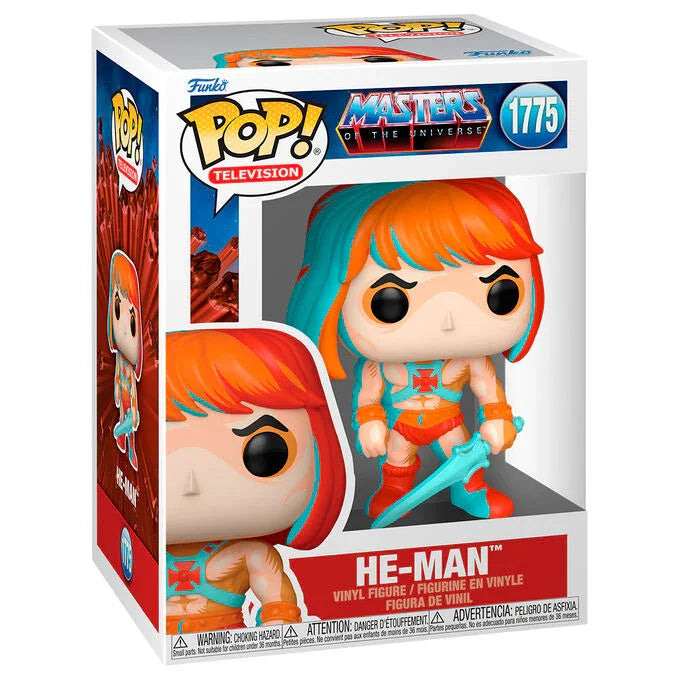 Funko Pop! Masters of the Universe He-Man - Figura da Collezione Vinyl Nerdscape