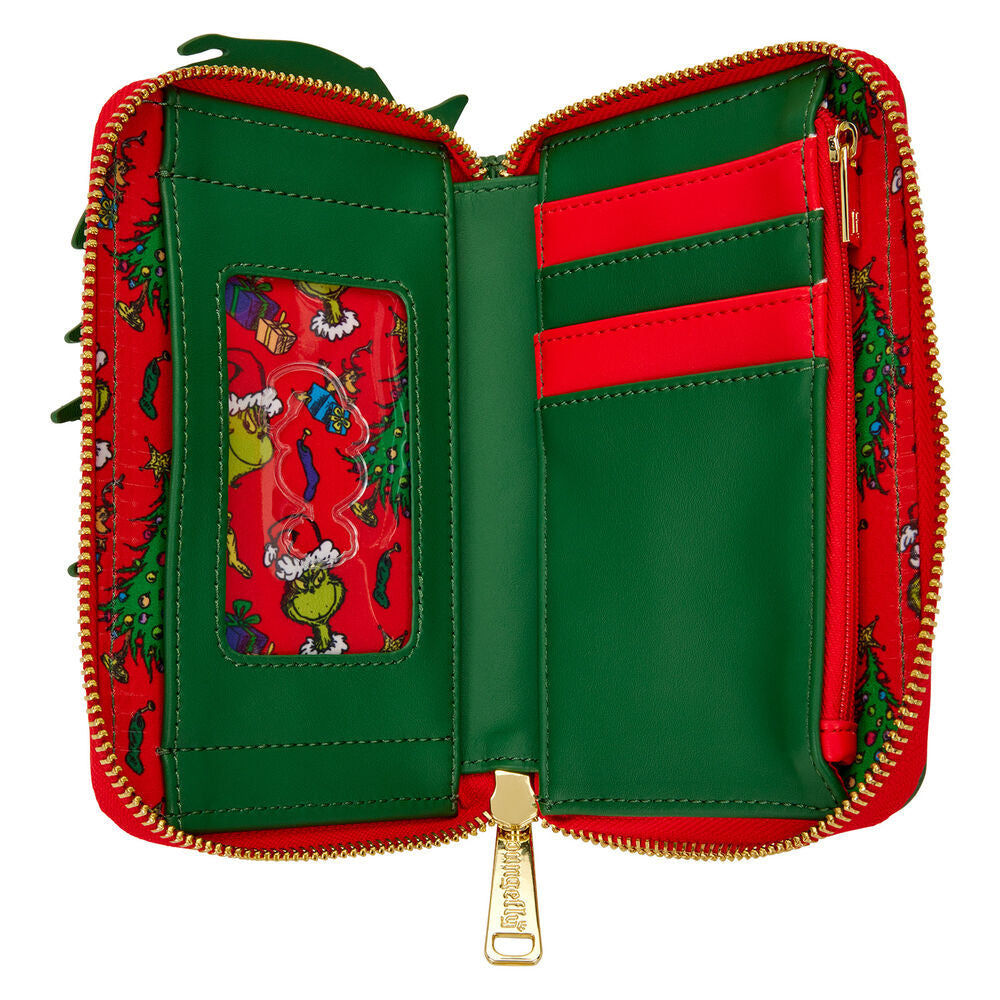 The Grinch Dr. Seuss Holiday wallet Nerdscape